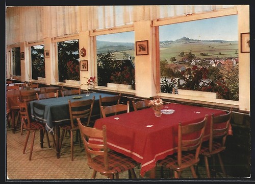 Ansichtskarte gersfeld - ansichtskarte,