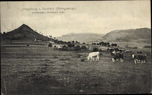 Maiersbach gersfeld der - ak,