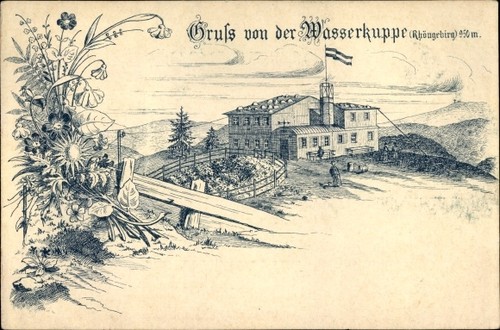 Litho gersfeld der - der, rhön