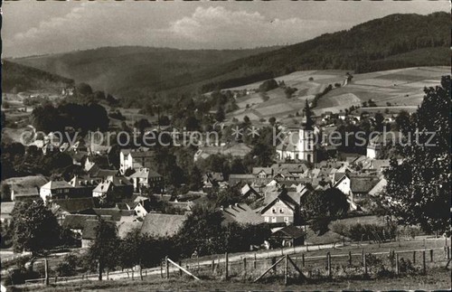 Gersfeld rhoen panorama - gersfeld,