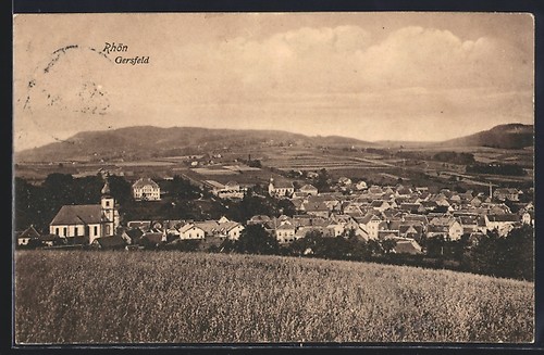 Gersfeld rhön ortsansicht - /rhön,,
