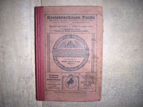 Fulda kreis adressbuch - fulda,, der