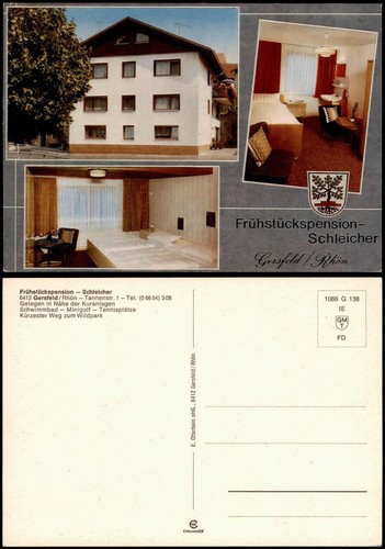 Gersfeld mehrbildkarte - gersfeld,