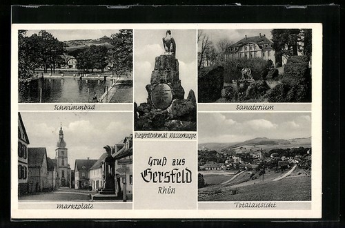 Gersfeld fliegerdenkmal - gersfeld,,