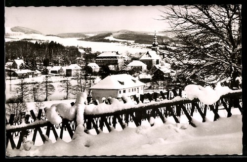 Ansichtskarte gersfeld rhön - ansichtskarte,