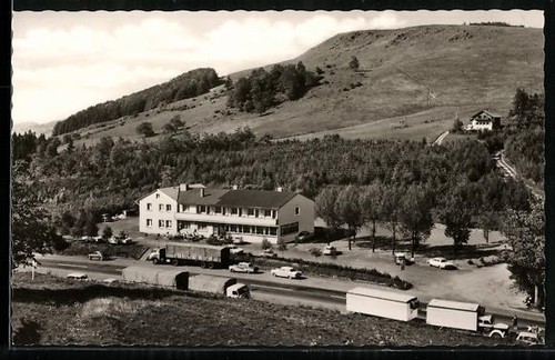 Ansichtskarte gersfeld - ansichtskarte, /