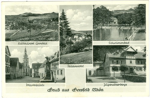 Gersfeld ansichten m - ansichten,