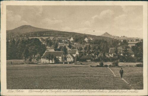 Ansichtskarte rhön dörrenhof - rhön,