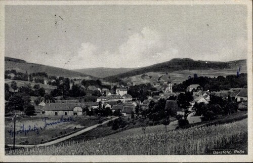 Gersfeld der rhön - ak, in