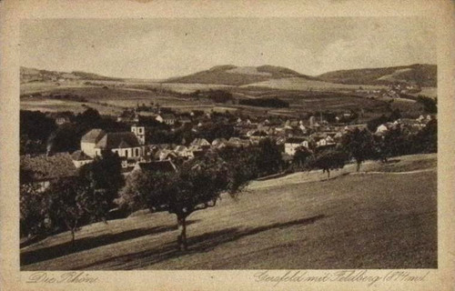 18292 die rhön gersfeld mit - -,