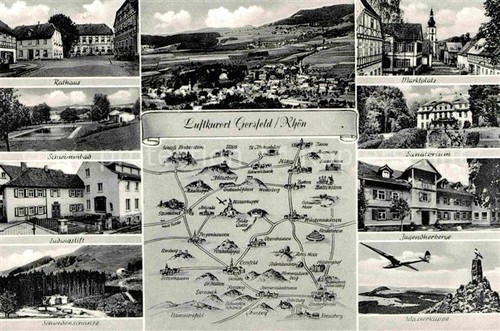 Gersfeld rhoen marktplatz - rhoen,