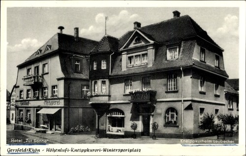 Gersfeld der rhön - ak,