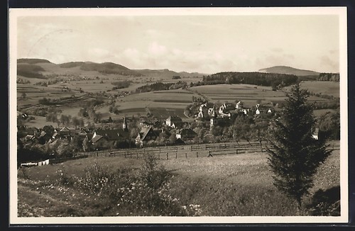 Gersfeld rhön ortsansicht - gersfeld, /rhön,