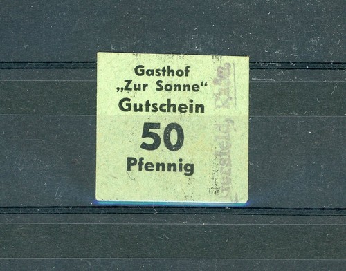 Gersfeld pfennig notgeld - 50,
