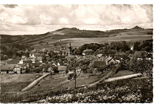 Ansichtskarte die rhön - ansichtskarte,