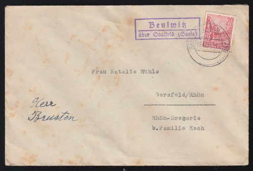 Landpost stempel beulwitz - landpost-stempel,