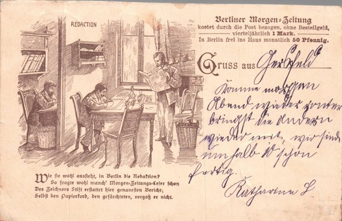 Werbung berliner - ak,
