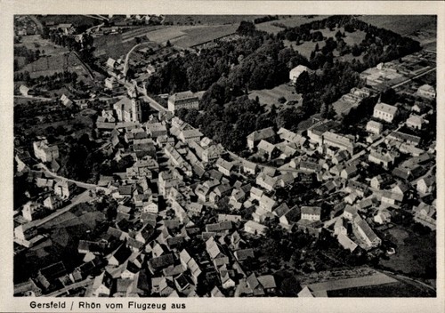 Gersfeld der rhön - ak,
