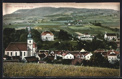Ansichtskarte gersfeld - gersfeld, /