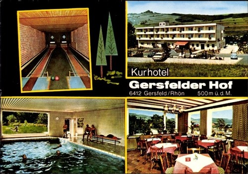 Gersfeld der rhön - ak,