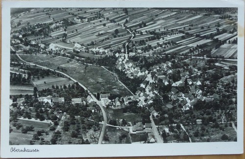 Luftbild obernhausen ca - ak,