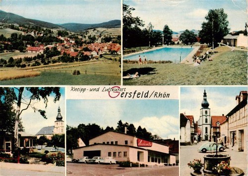 Gersfeld rhoen panorama - gersfeld,