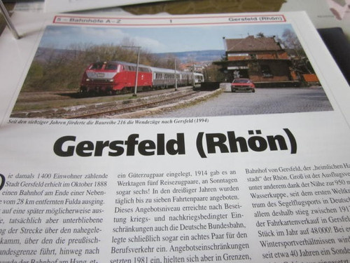 Bahnhof gersfeld bf - gersfeld,