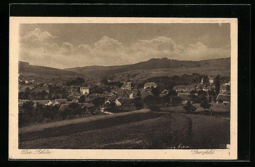 Ansichtskarte gersfeld - ansichtskarte, /