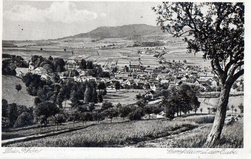 Ansichtskarte gersfeld rhön - ansichtskarte, gersfeld/rhön