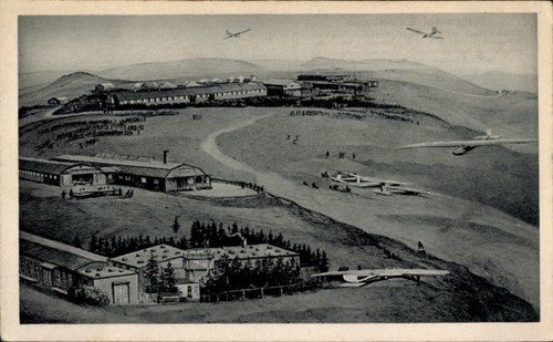 Gersfeld der rhön in - ak,