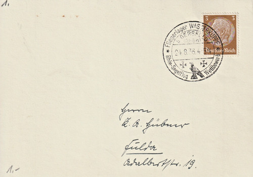 Gersfeld sonderstempel - gersfeld, +