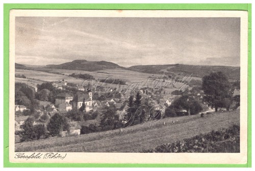 Alte ansichtskarte gersfeld - alte, /